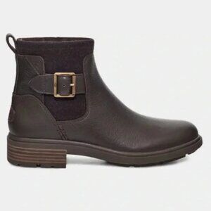 NWB $160 UGG Harrison Leather Moto Boot - Sz 10